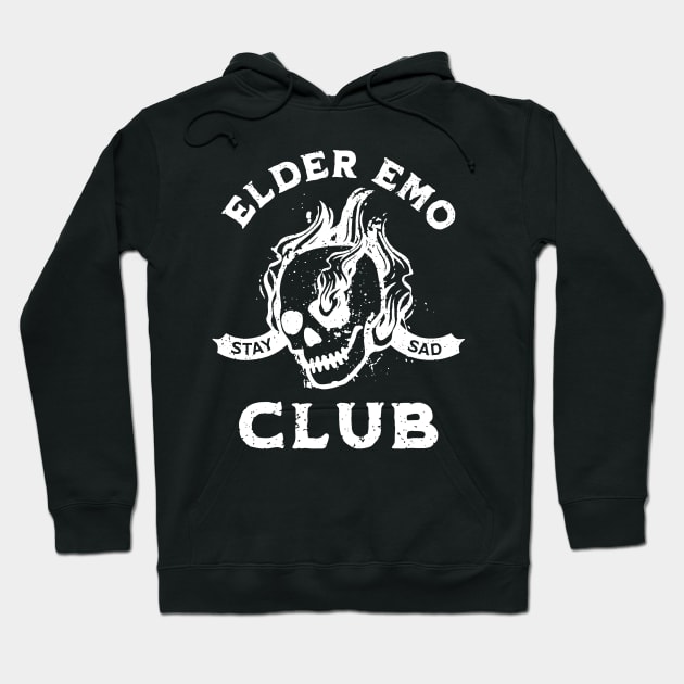 Elder Emo Club Hoodie by unaffectedmoor